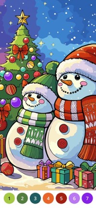 Paint by Number Coloring Game screenshot