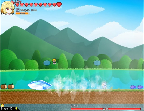 Rumia Throws! screenshot