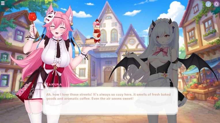 Shuffle Waifu Cafe Image