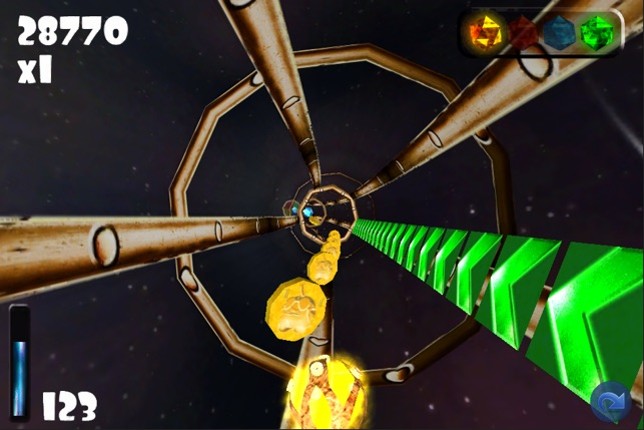 Tunnel Ball 3D screenshot