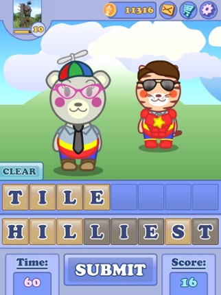 Word Zoo - Anagram Challenge screenshot
