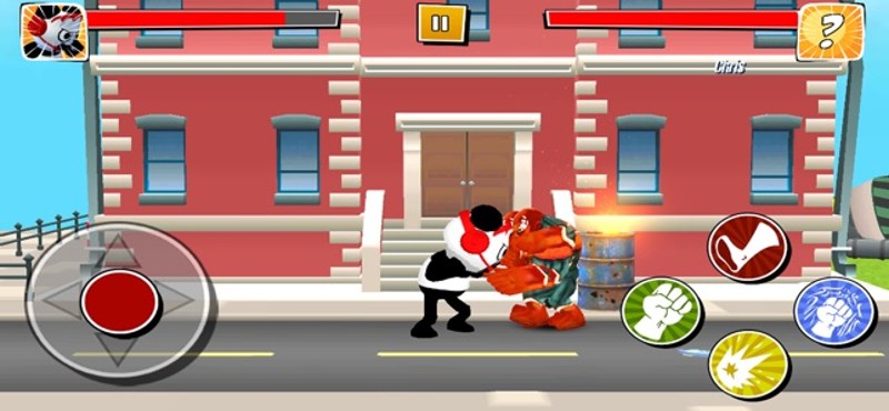 Combo Street Fight Panda screenshot