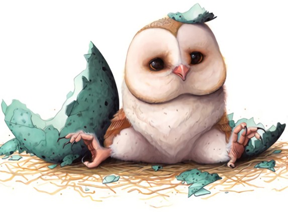 Cute Owl Slide Image