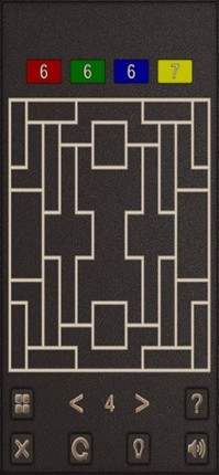 Four Color Shape Puzzle screenshot