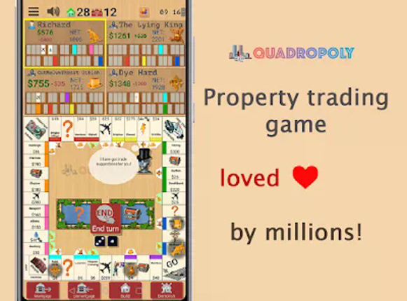 Quadropoly - Classic Business screenshot