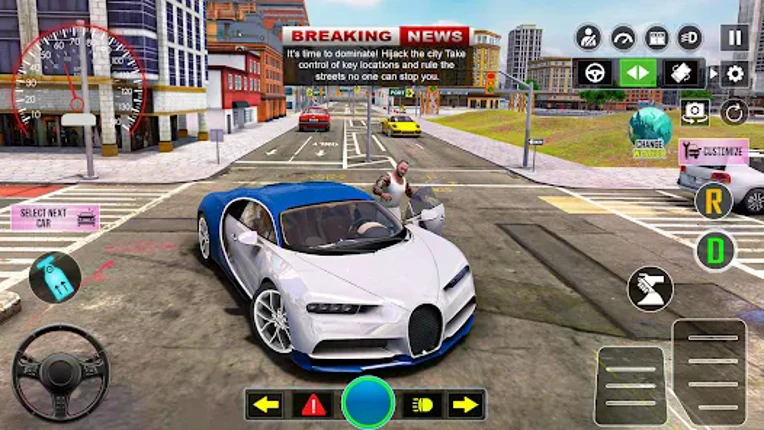 Urban Street Car Driving Game Image
