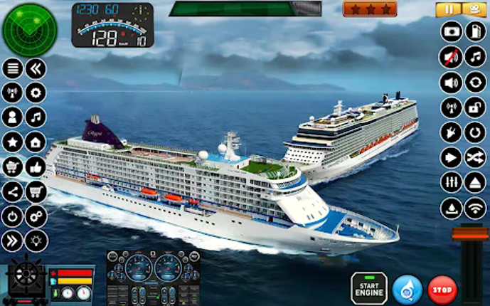 Indian Cruise Ship Game Sim screenshot