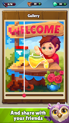 Pix-o-Mania: Pixel Logic screenshot