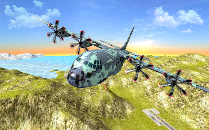 War Plane Flight Simulator Cha screenshot