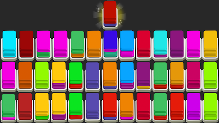 Card Sort Puzzle Shuffle Sort Image