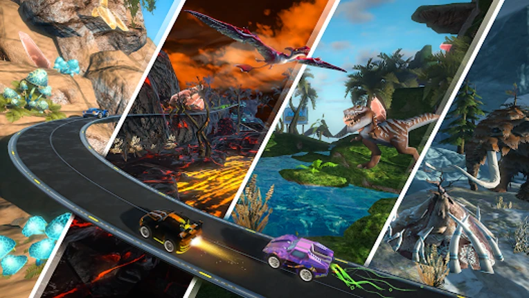 Max Speed: 3D Stunt Race screenshot