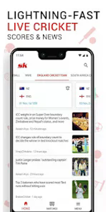 Sportskeeda Live Cricket Score screenshot