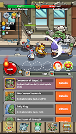 Chickens VS Zombies screenshot