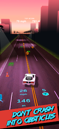 Turbo 84 - Retro Arcade Racing screenshot