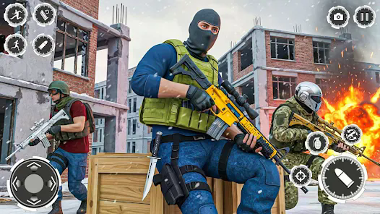 FPS Gun Shooting Gun Games 3D screenshot