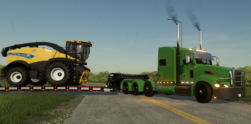 2014 Peterbilt 386 for FS22(Updated 4/15/23) Game Cover