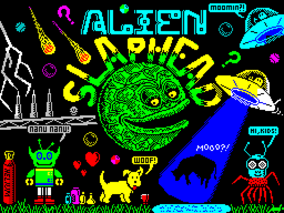 Alien Slaphead Game Cover