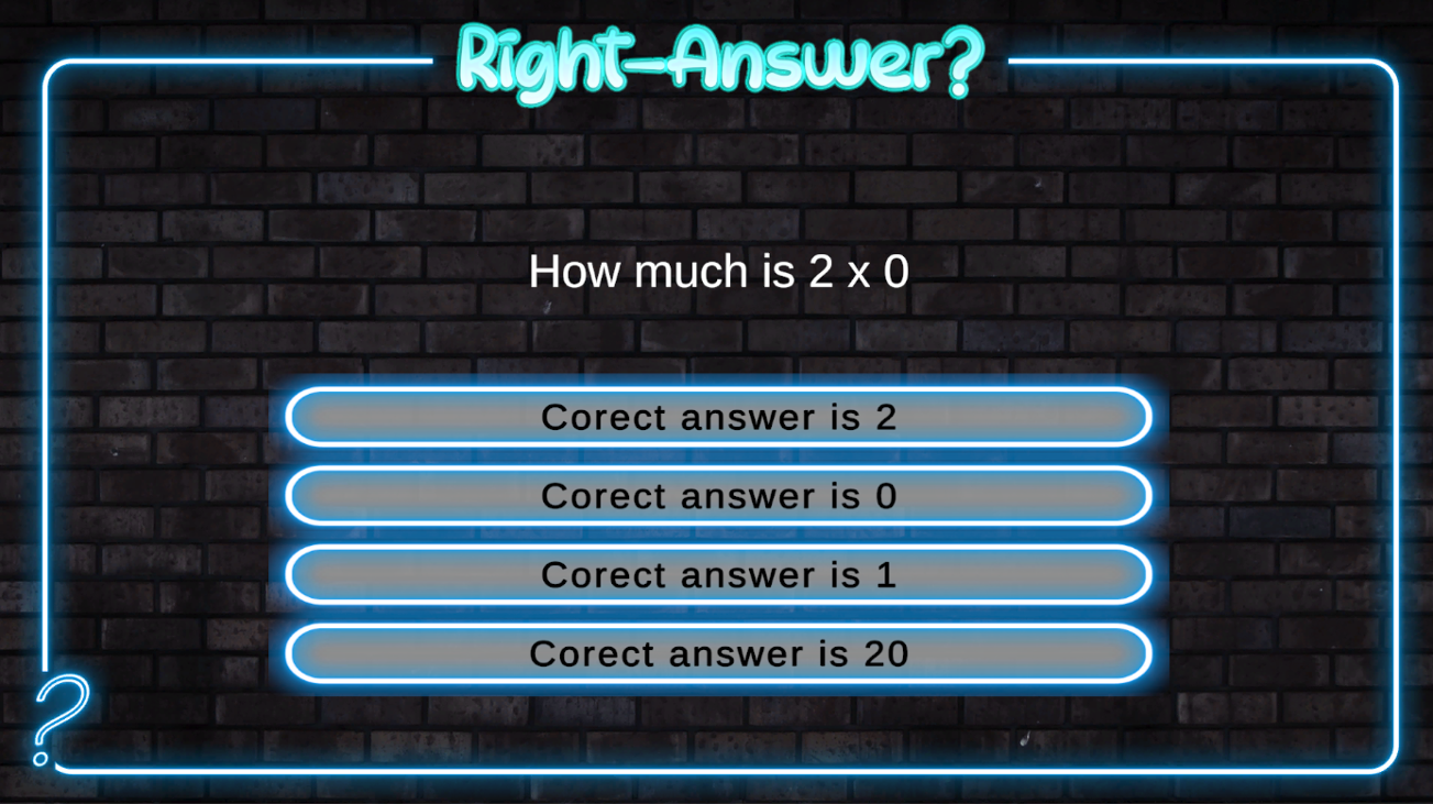 Games like Right Answer? version 0.2