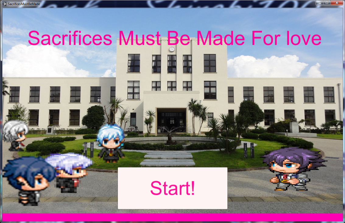 Games like Sacrifices Must Be Made For Love