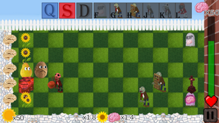 Zombies VS Plants screenshot