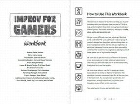 Improv for Gamers Workbook Image