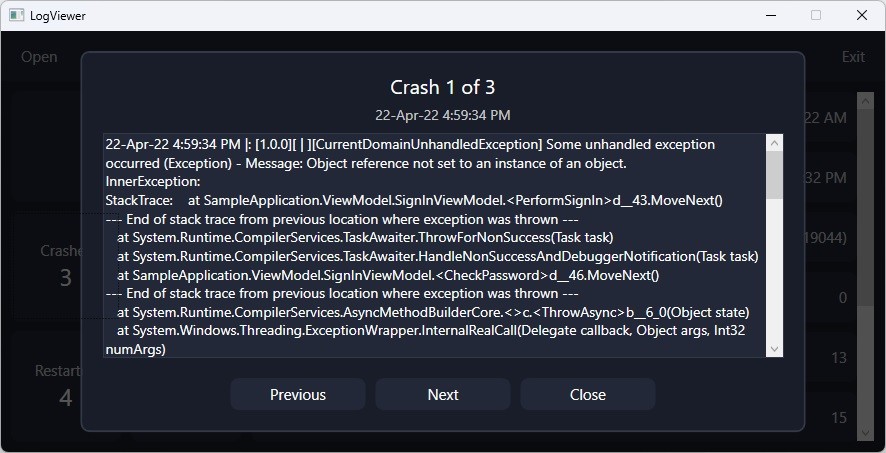 Games like Log Viewer