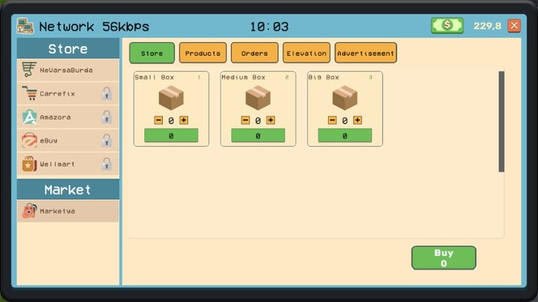Packonomy screenshot