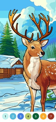 Paint by Number Coloring Game screenshot