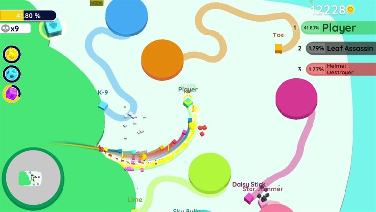 Paper.io 2 screenshot