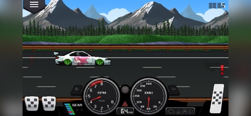 Pixel Car Racer screenshot