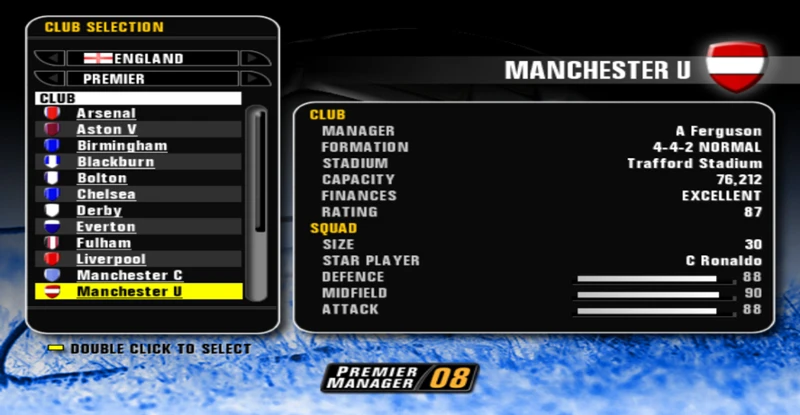 Premier Manager 08 Image