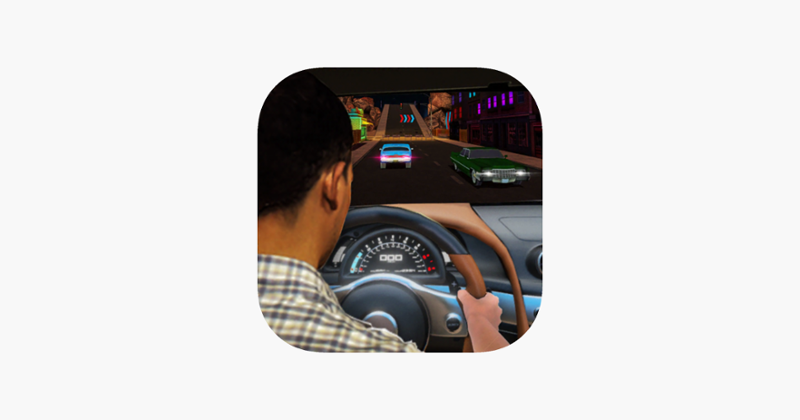 Retro Car Driving School Game Cover