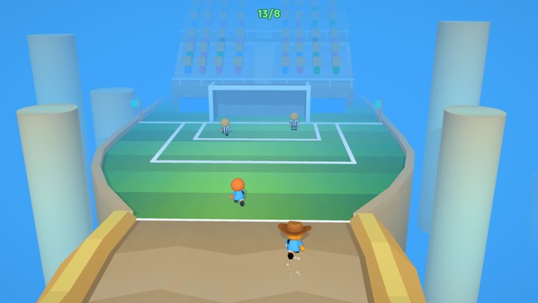 Soccer Goal Run screenshot