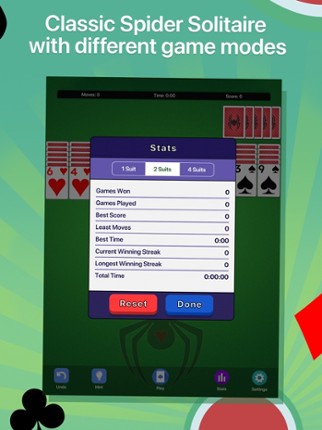 Spider Solitaire screenshot