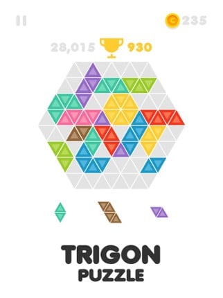 Trigon Block Puzzle screenshot