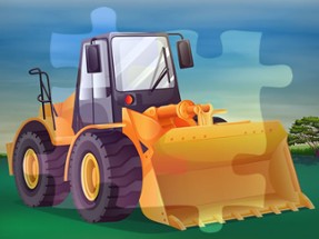 Bulldozers Jigsaw Game Image