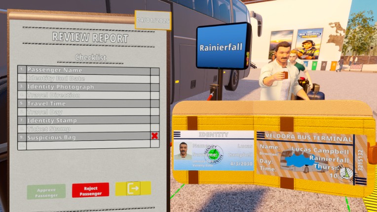 Bus Terminal Simulator screenshot