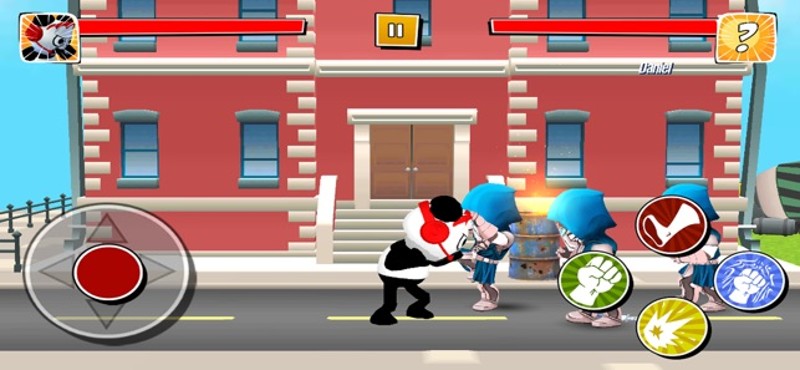 Combo Street Fight Panda Image