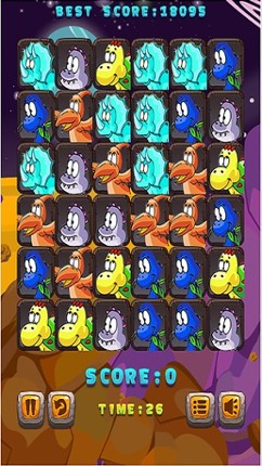 Dino sport mix matching game Image