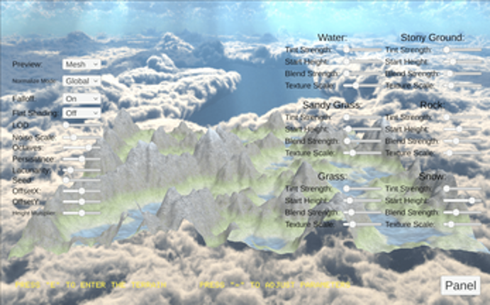 Endless Terrain Image