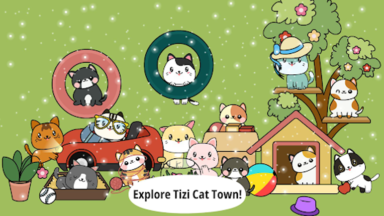 My Cat Town - Tizi Pet Games screenshot