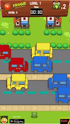 Frogie: Cross Road Arcade Image