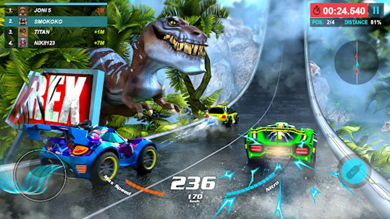 Max Speed: 3D Stunt Race screenshot