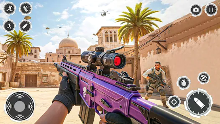 FPS Gun Shooting Gun Games 3D Image
