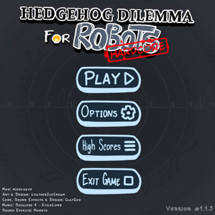 Hedgehog Dilemma for Robots HARDCORE screenshot