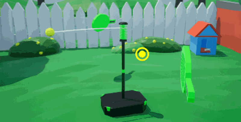 Temporal Tether Tennis screenshot