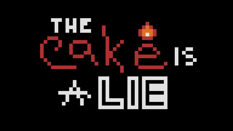 The Cake Is A Lie Game Cover