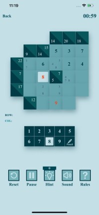 Kakuro Challenge screenshot