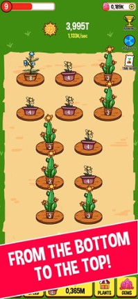 Kawaii Plants - Merge Tycoon screenshot