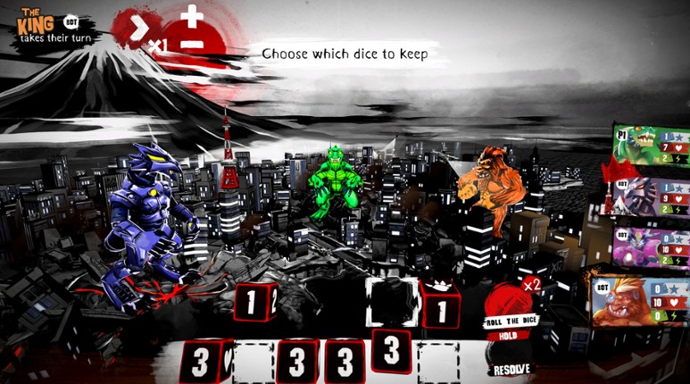 King of Tokyo - Richard Garfield screenshot